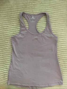 90 Degree By Reflex Dusty Mauve Racerback Tank Top